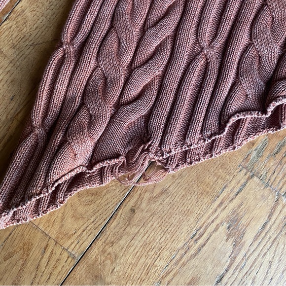 NWOT Gilded Intent rust sweater - Picture 4 of 6